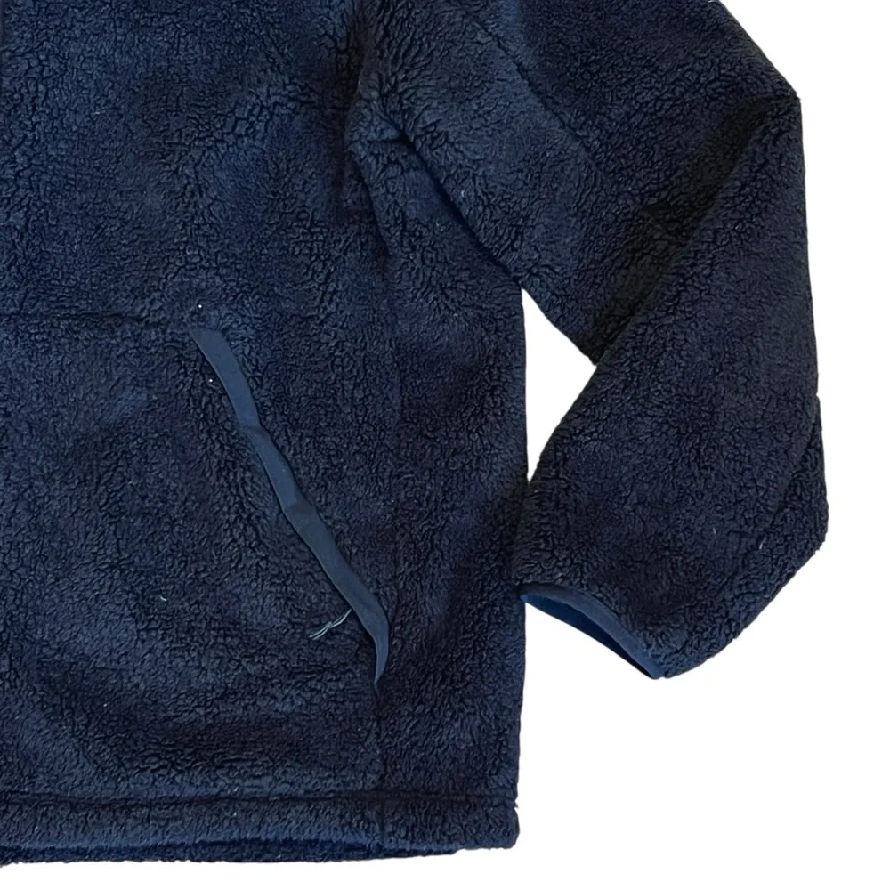 The North Face Men’s Sz XL Black Sherpa Fleece Full Zip Jacket